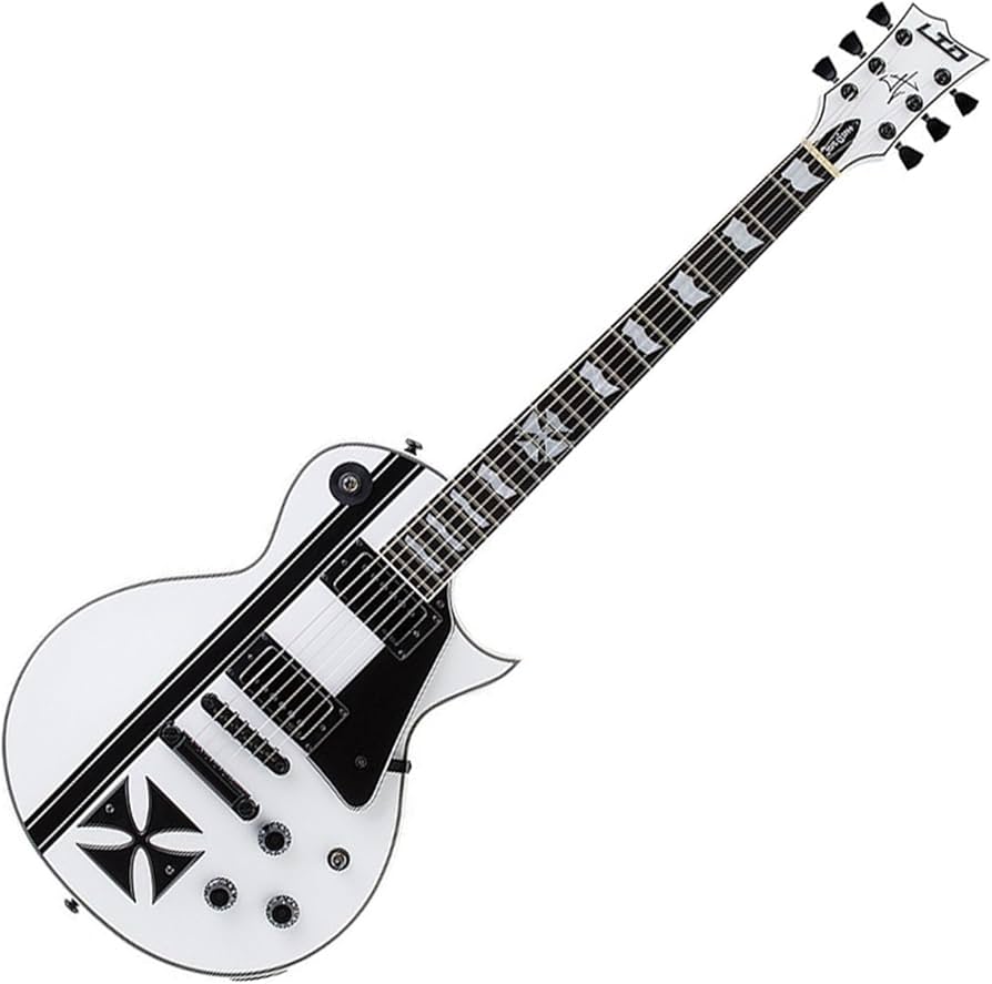 Amazon | ESP LTD Iron Cross James Hetfield シグネチャー Snow